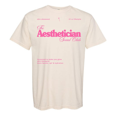 'Aesthetician Social Club' T-Shirt - United Monograms