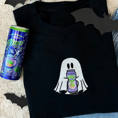 'Alani Nu Witch's Brew' Ghost Drink Crewneck Sweatshirt - United Monograms