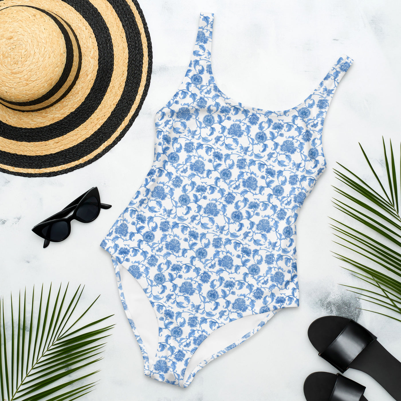 'Blue Summer Breeze' One-Piece Swimsuit