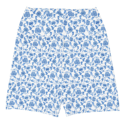'Blue Summer Breeze' Biker Shorts