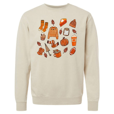 'All The Fall Things' Cozy Crew - United Monograms
