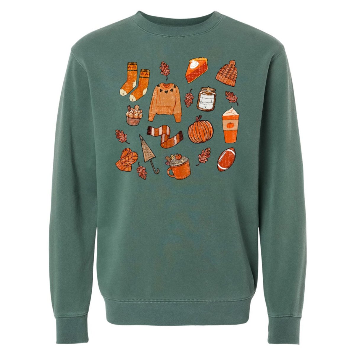 'All The Fall Things' Cozy Crew - United Monograms
