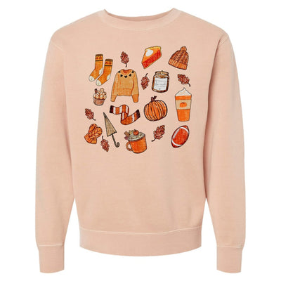 'All The Fall Things' Cozy Crew - United Monograms