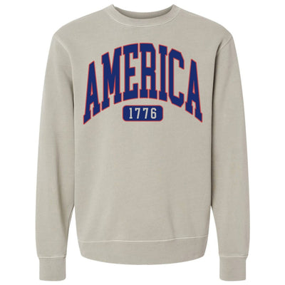 'America 1776' Cozy Crew - United Monograms