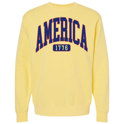 'America 1776' Cozy Crew - United Monograms