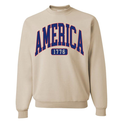 'America 1776' Crewneck Sweatshirt - United Monograms