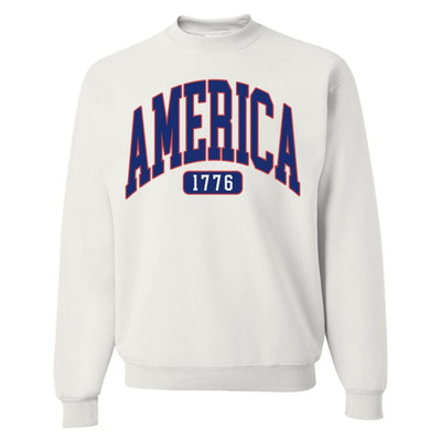 'America 1776' Crewneck Sweatshirt - United Monograms