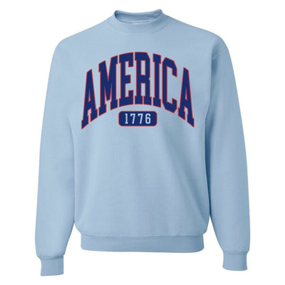 'America 1776' Crewneck Sweatshirt - United Monograms