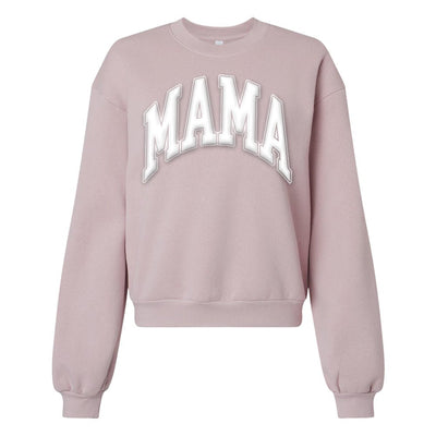 American Apparel 'Mama' PUFF Cropped Sweatshirt - United Monograms