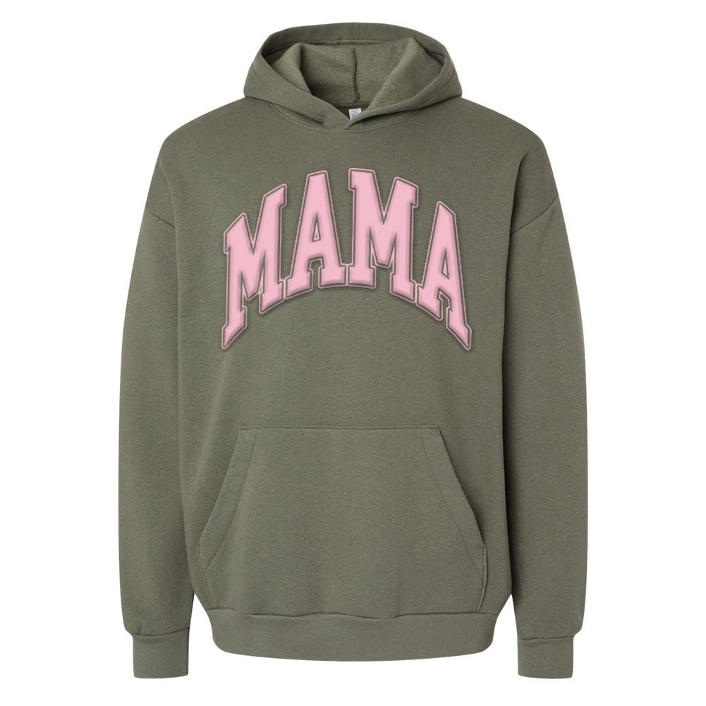 American Apparel 'Mama' PUFF Hoodie - United Monograms
