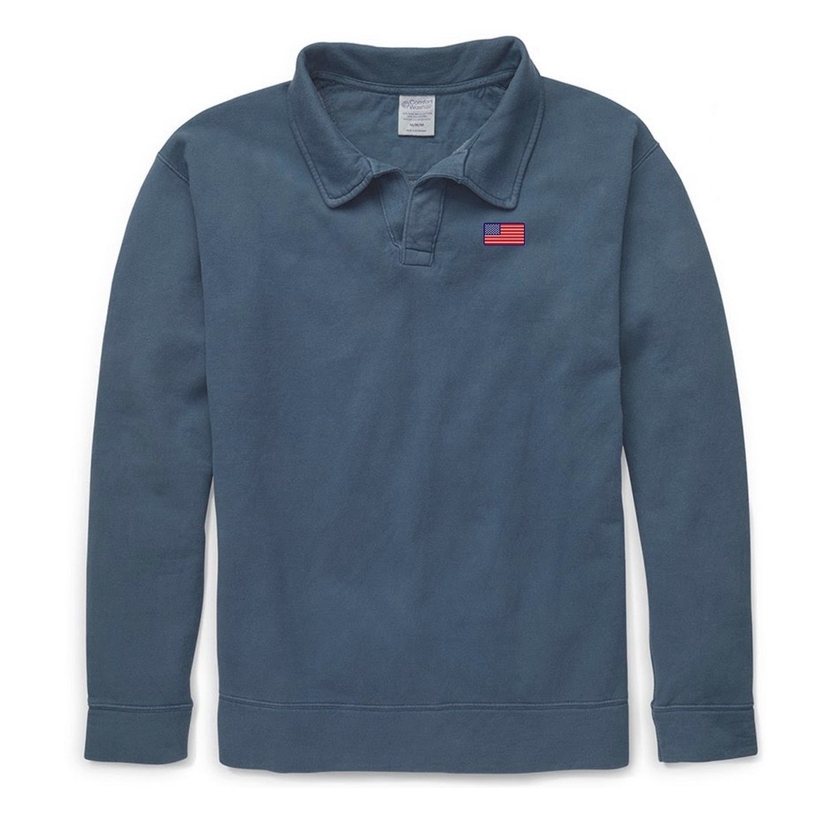 American Flag Coastal Pullover - United Monograms