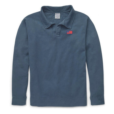 American Flag Coastal Pullover - United Monograms