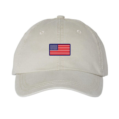 American Flag Embroidered Hat - United Monograms
