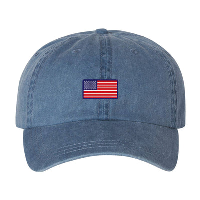 American Flag Embroidered Hat - United Monograms