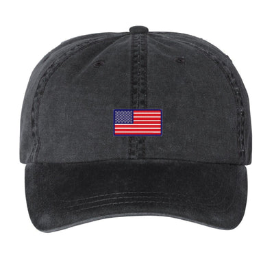 American Flag Embroidered Hat - United Monograms