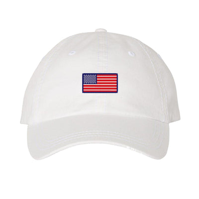 American Flag Embroidered Hat - United Monograms