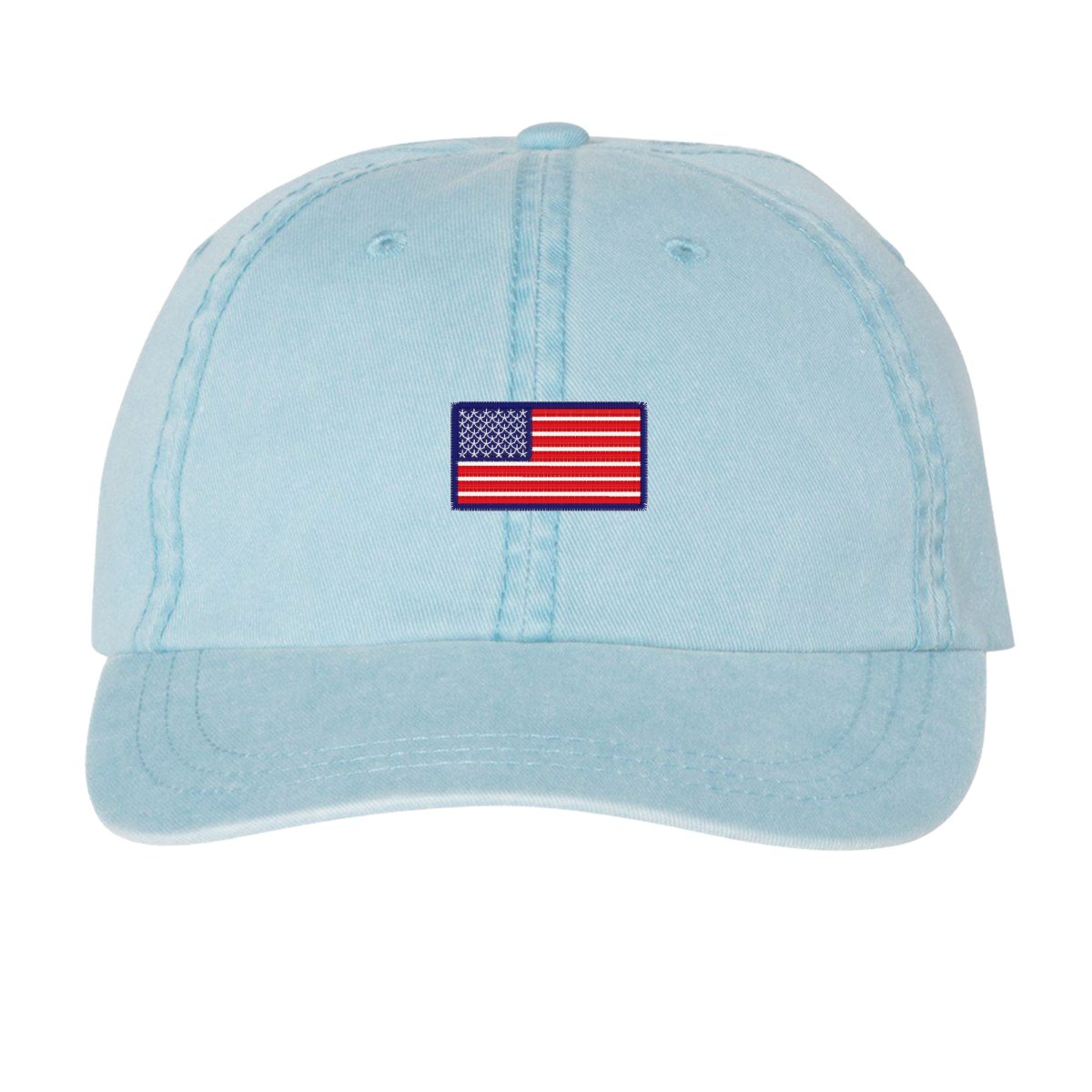 American Flag Embroidered Hat - United Monograms