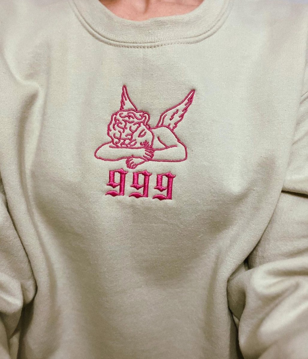 Angel Numbers Crewneck Sweatshirt - United Monograms