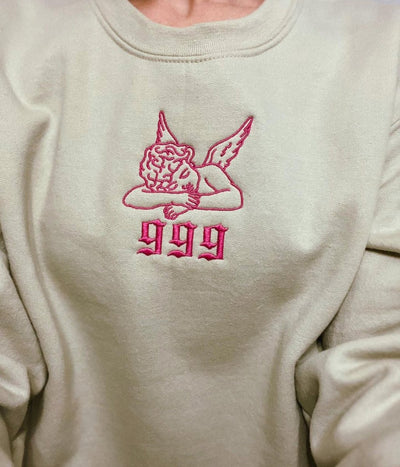 Angel Numbers Crewneck Sweatshirt - United Monograms