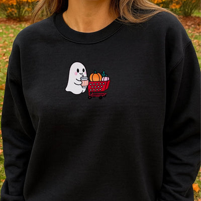 'Autumn Errands Ghoul' Crewneck Sweatshirt - United Monograms