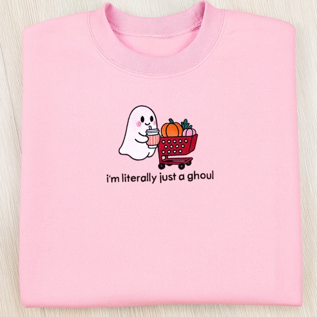 'Autumn Errands Ghoul' Crewneck Sweatshirt - United Monograms