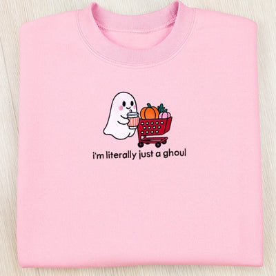 'Autumn Errands Ghoul' Crewneck Sweatshirt - United Monograms
