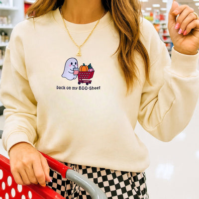 'Autumn Errands Ghoul' Crewneck Sweatshirt - United Monograms