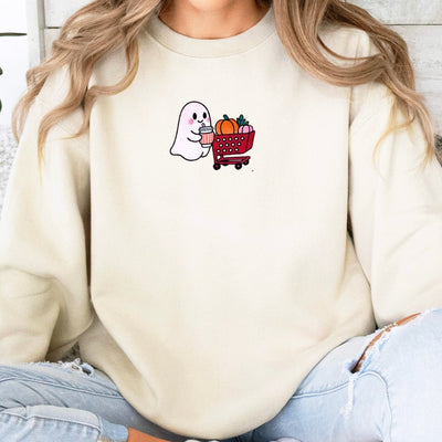 'Autumn Errands Ghoul' Crewneck Sweatshirt - United Monograms