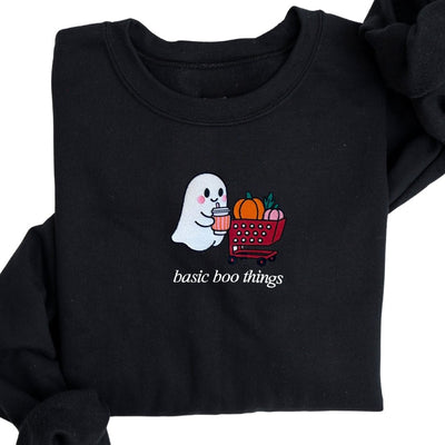 'Autumn Errands Ghoul' Crewneck Sweatshirt - United Monograms