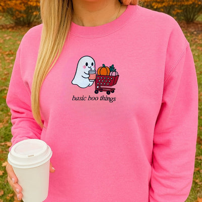 'Autumn Errands Ghoul' Crewneck Sweatshirt - United Monograms
