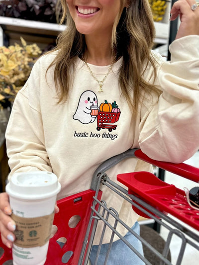 'Autumn Errands Ghoul' Crewneck Sweatshirt - United Monograms