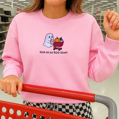 'Autumn Errands Ghoul' Crewneck Sweatshirt - United Monograms