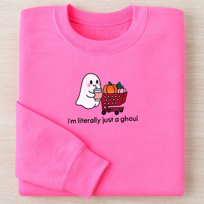 'Autumn Errands Ghoul' Crewneck Sweatshirt - United Monograms