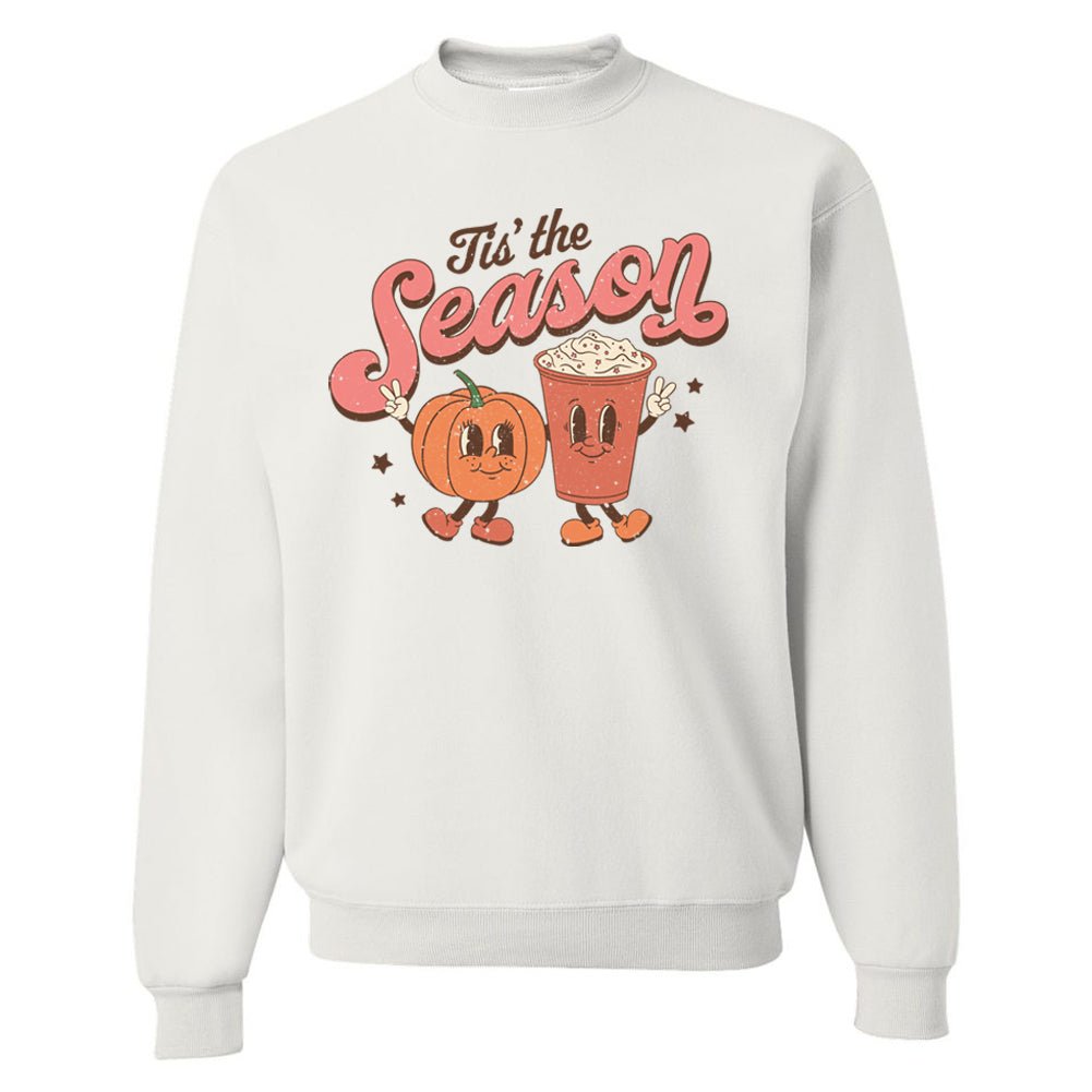 Autumn 'Tis The Season Characters' Crewneck Sweatshirt - United Monograms