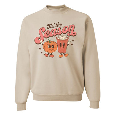 Autumn 'Tis The Season Characters' Crewneck Sweatshirt - United Monograms