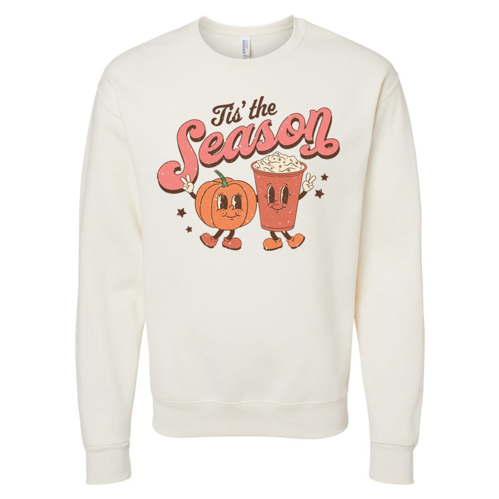 Autumn 'Tis The Season Characters' Crewneck Sweatshirt - United Monograms