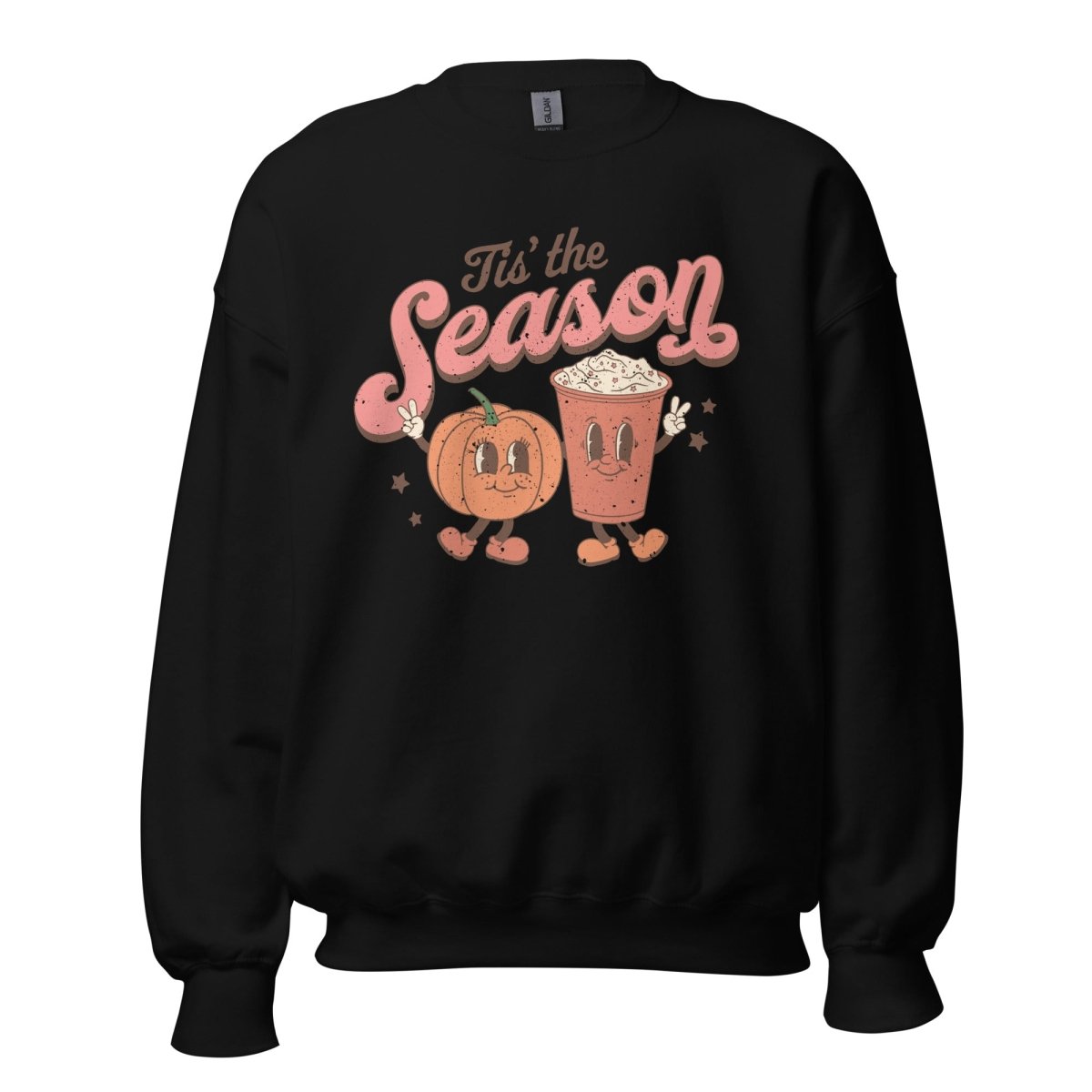 Autumn 'Tis The Season Characters' Crewneck Sweatshirt - United Monograms