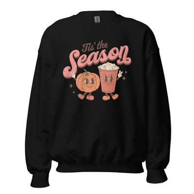 Autumn 'Tis The Season Characters' Crewneck Sweatshirt - United Monograms