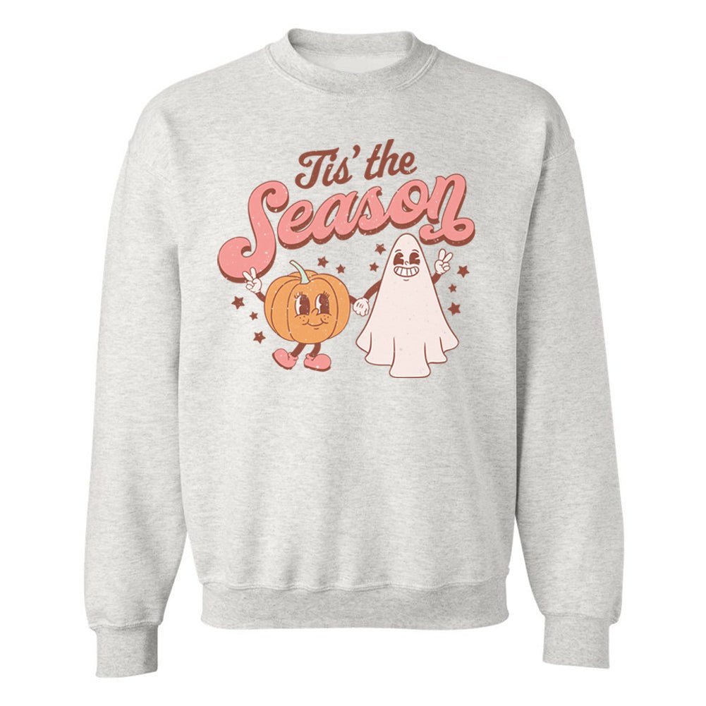 Autumn 'Tis The Season Characters' Crewneck Sweatshirt - United Monograms