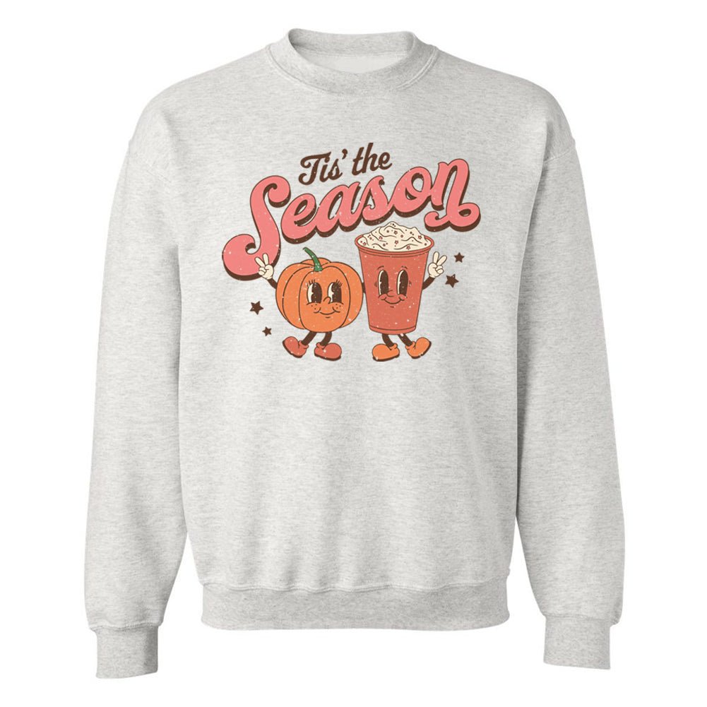 Autumn 'Tis The Season Characters' Crewneck Sweatshirt - United Monograms