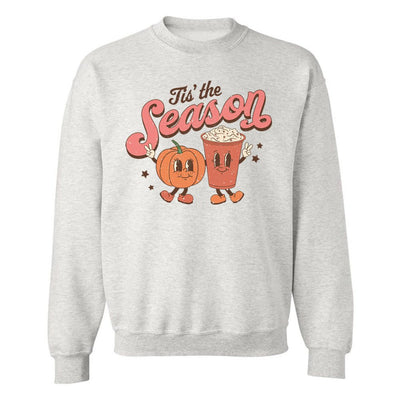 Autumn 'Tis The Season Characters' Crewneck Sweatshirt - United Monograms