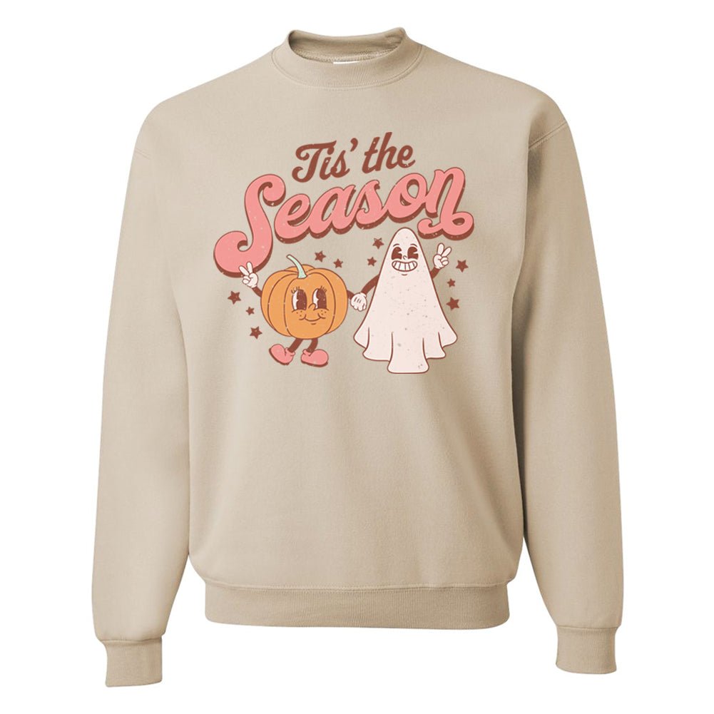 Autumn 'Tis The Season Characters' Crewneck Sweatshirt - United Monograms