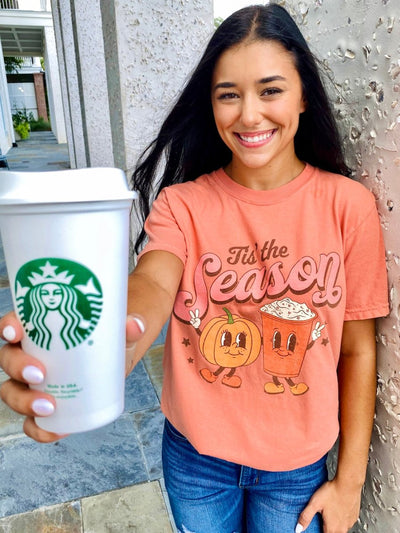 Autumn 'Tis The Season Characters' T-Shirt - United Monograms