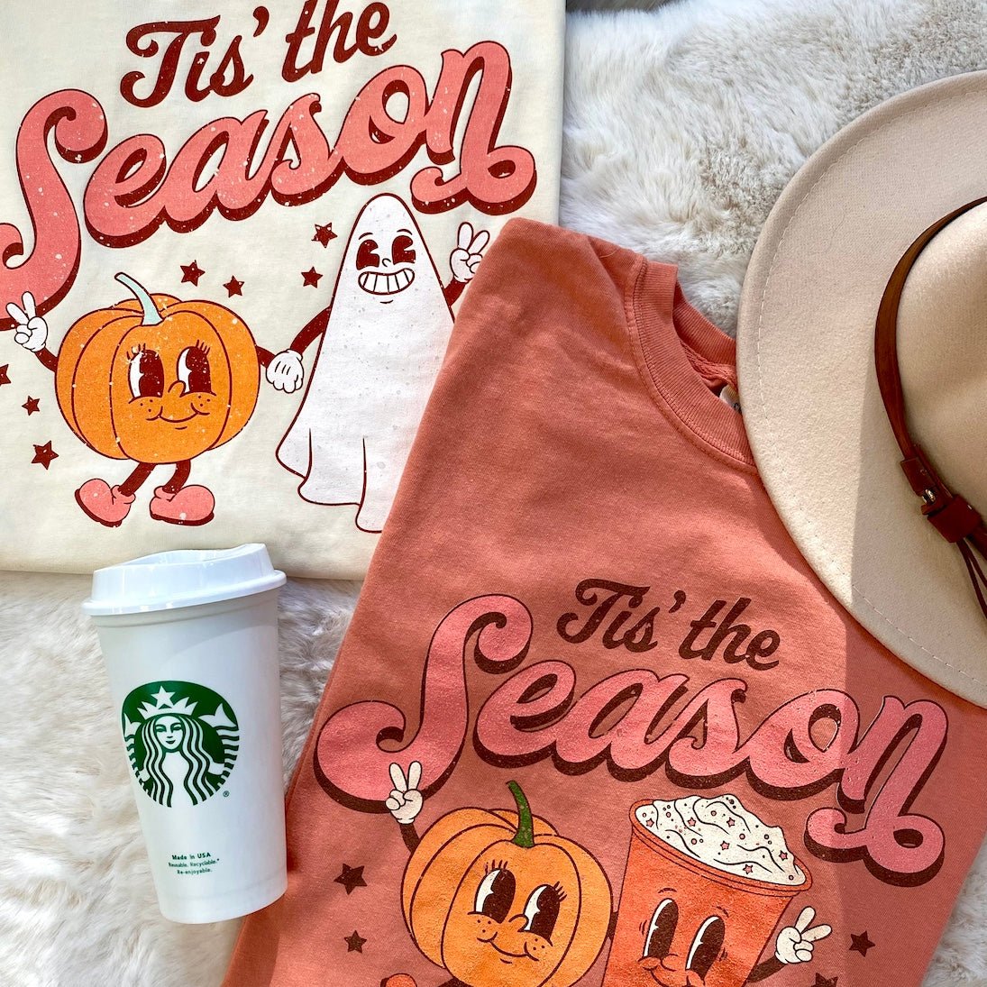 Autumn 'Tis The Season Characters' T-Shirt - United Monograms
