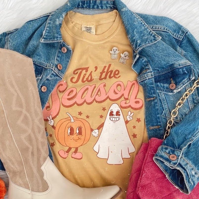 Autumn 'Tis The Season Characters' T - Shirt - United Monograms