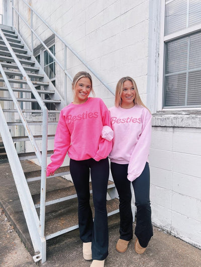 'Besties' Crewneck Sweatshirt - United Monograms