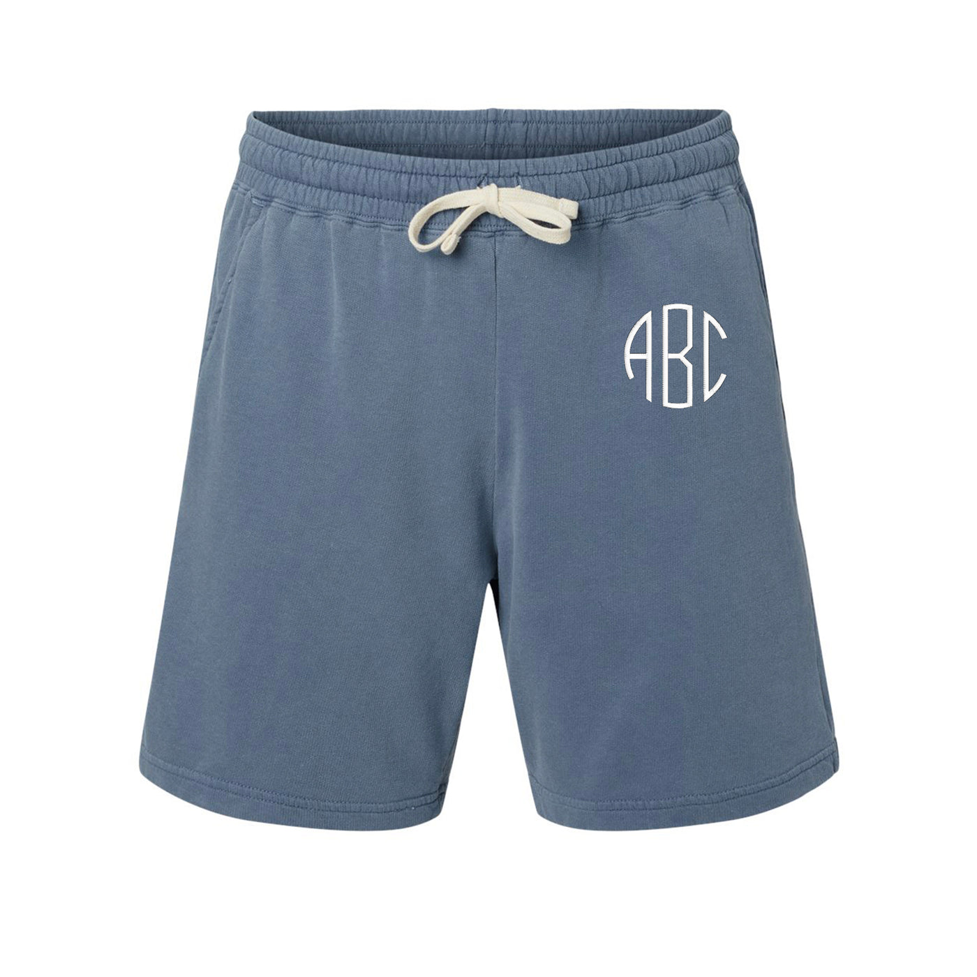 Monogrammed Comfort Colors Lightweight Sweat Shorts