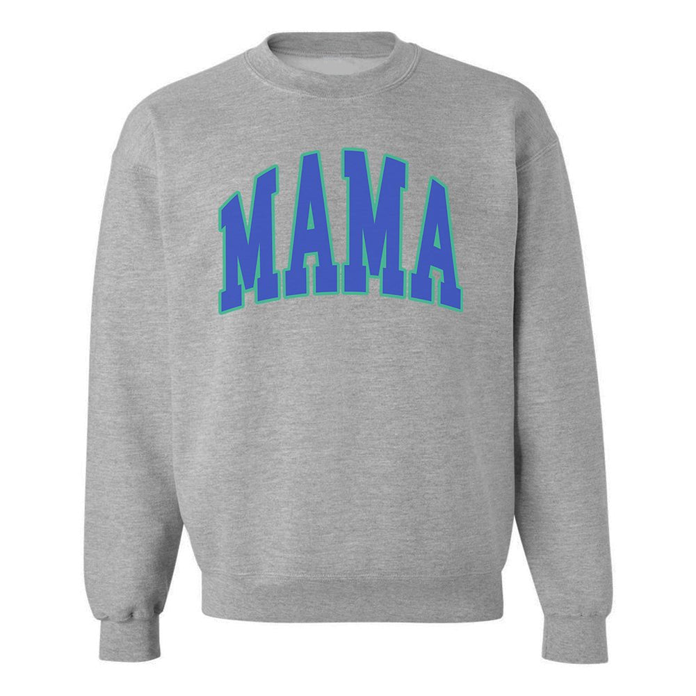 'Blue Mama' Crewneck Sweatshirt - United Monograms