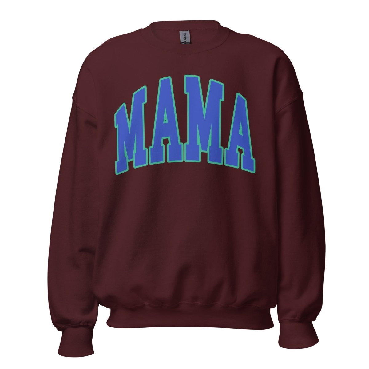 'Blue Mama' Crewneck Sweatshirt - United Monograms