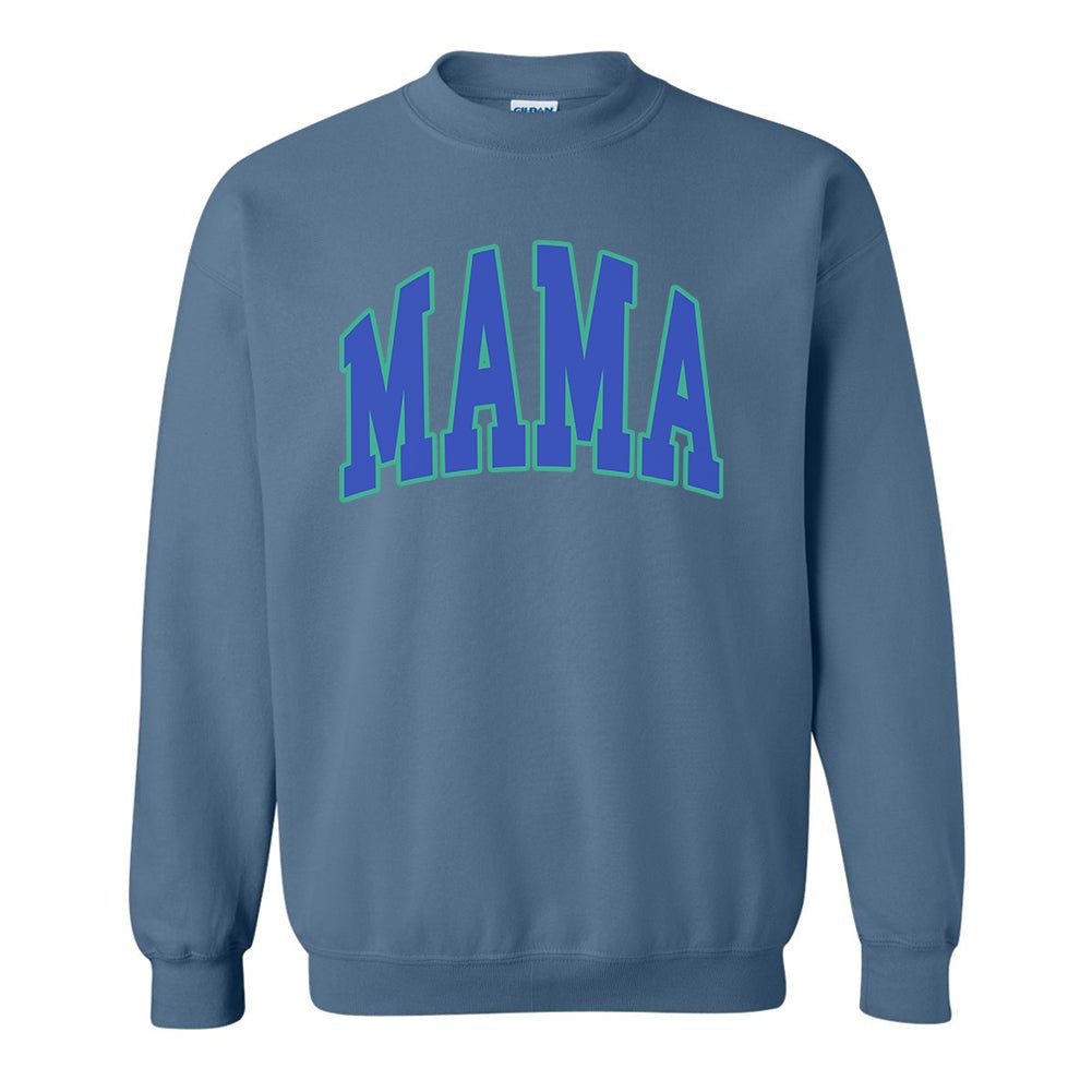 'Blue Mama' Crewneck Sweatshirt - United Monograms